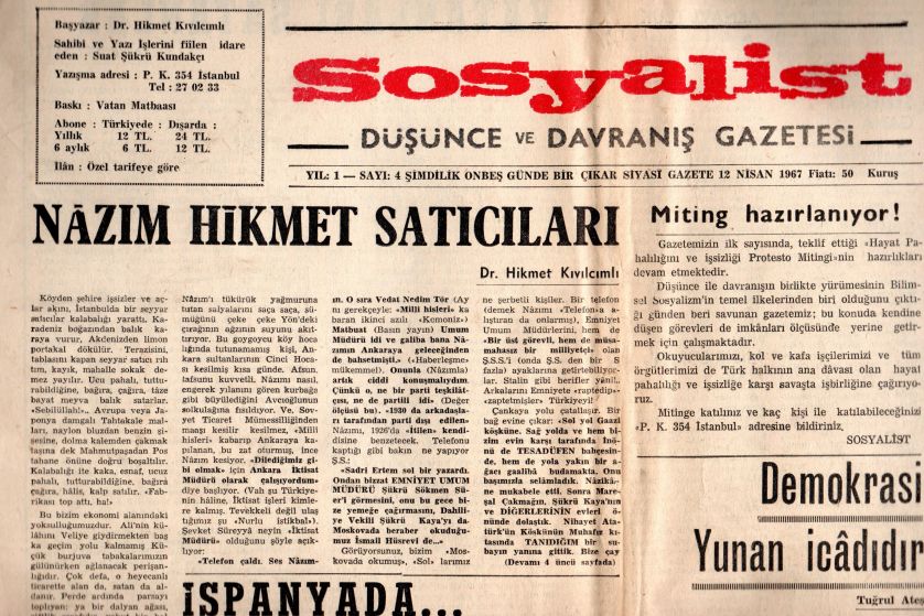 NÂZIM HİKMET'İN 1937 ANKARA YOLCULUĞU